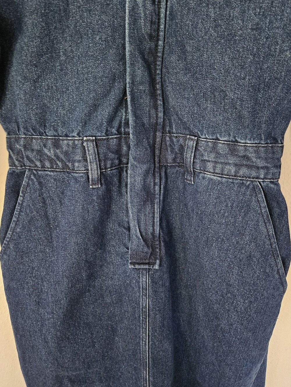 Zara Blue Denim Midi Dress - Picture 8 of 11
